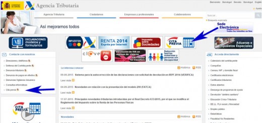 cita online para AEAT en Huelva