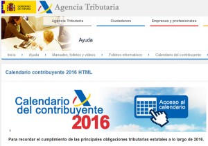 fechas importantes de la campaña de la declaración de la renta del año 2016 ejercicio 2015